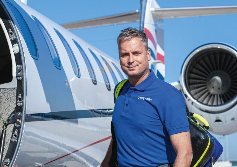 Medizinisches Personal für Ambulanzflüge