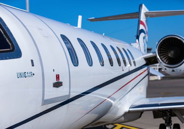 UNICAIR Ambulanzjet